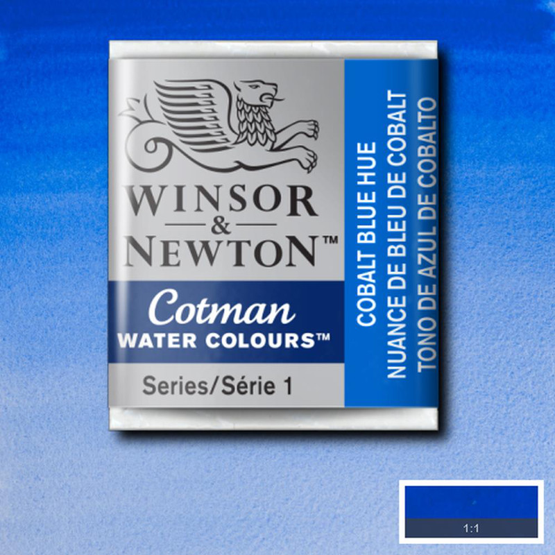 Image of Akvarellfärg Cotman 1/2-kopp  Cobalt blue hue 179 0301179 094376901535
