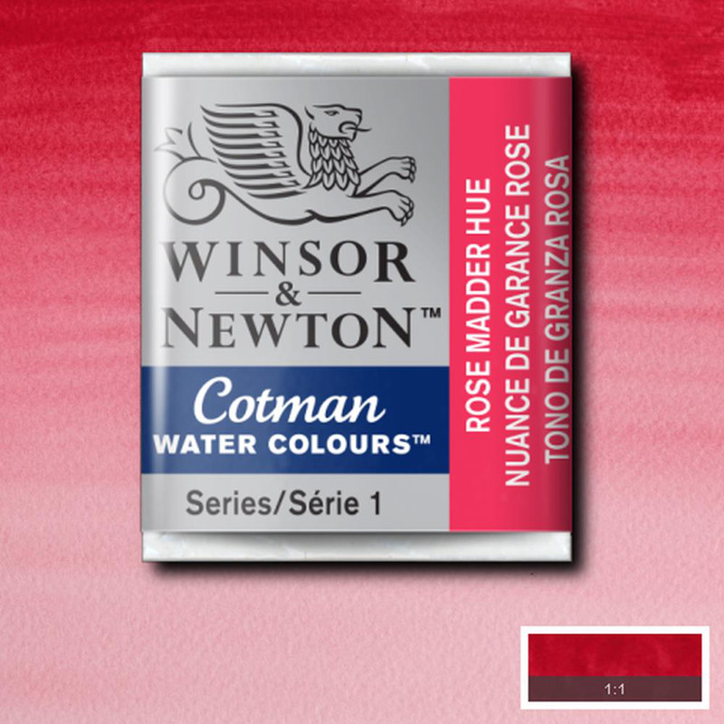 Image of Akvarellfärg Cotman 1/2-kopp  Rose madder hue 580 0301580 094376901740