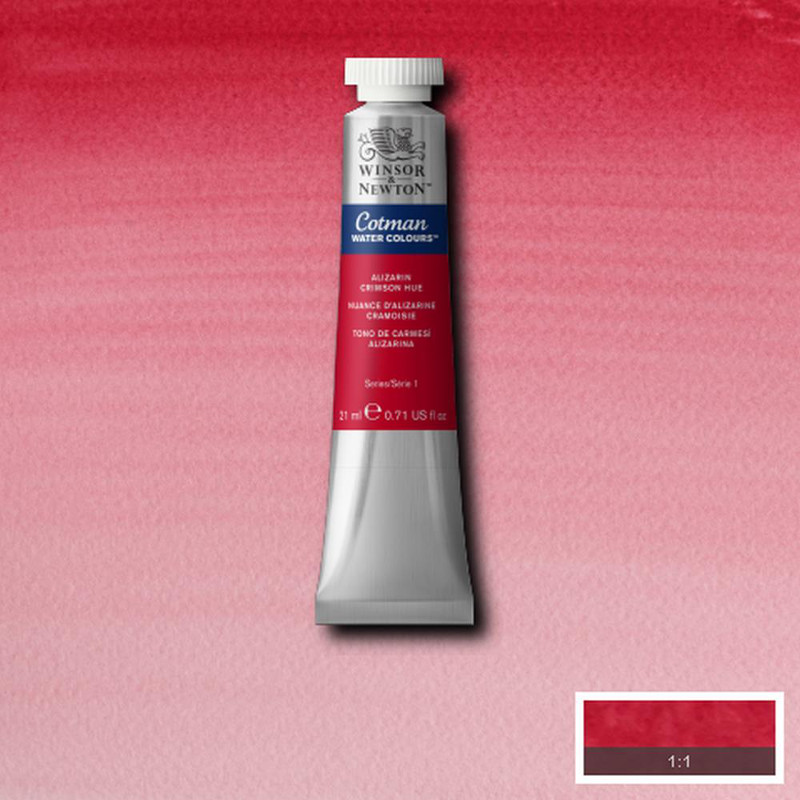 Image of Akvarellfärg Cotman 21ml  Alizarin Crimson Hue 003 (3F) 0308003 094376902327