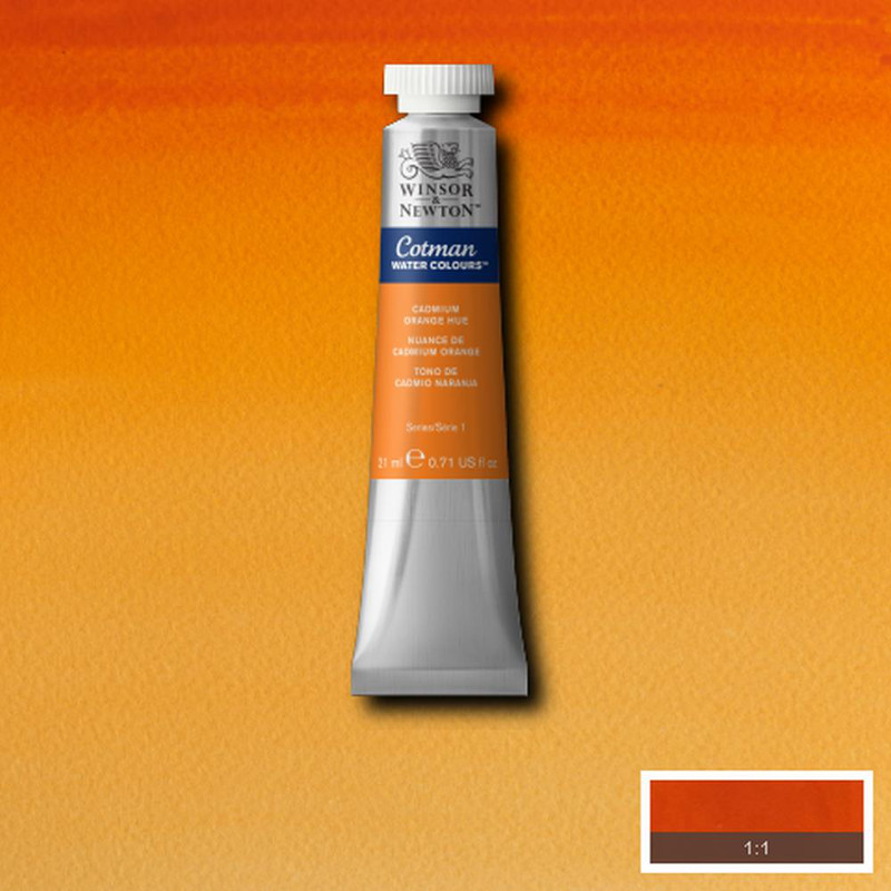 Image of Akvarellfärg Cotman 21ml  Cadmium orange 090 (3F) 0308090 094376902358
