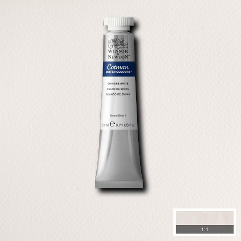 Image of Akvarellfärg Cotman 21ml  Chinese white 150 (3F) 0308150 094376902426