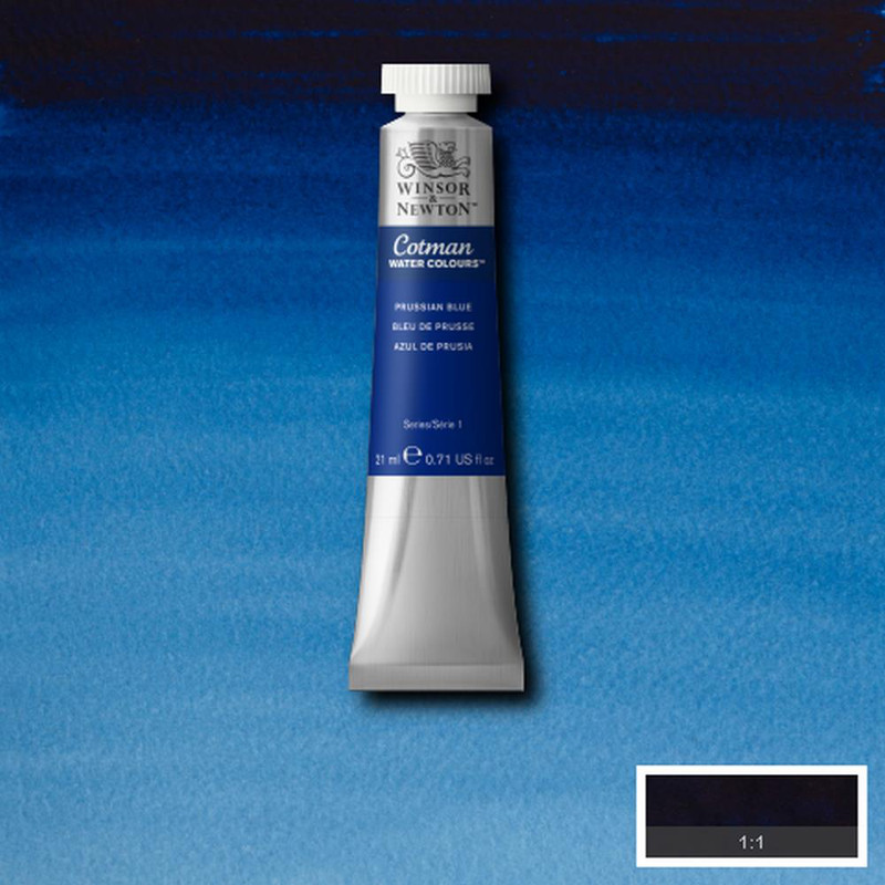 Image of Akvarellfärg Cotman 21ml  Prussian blue 538 (3F) 0308538 094376902600