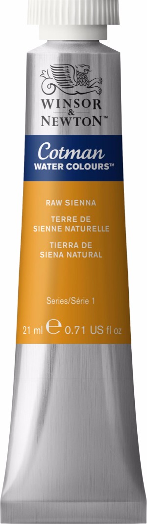 Image of Akvarellfärg Cotman 21ml  Raw sienna 552 (3F) 0308552 094376902624