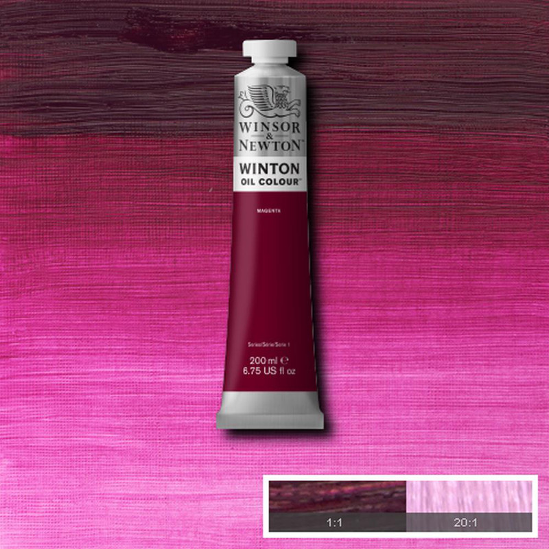Image of Oljefärg Winton 200ml  Magenta  380 1437380 094376910049