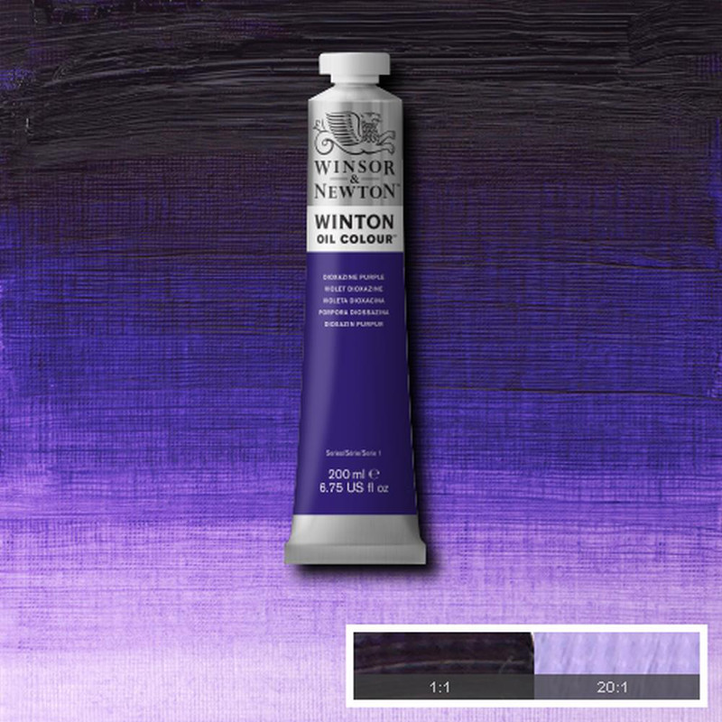 Image of Oljefärg Winton 200ml  Dioxazine purple  229 1437229 094376910087