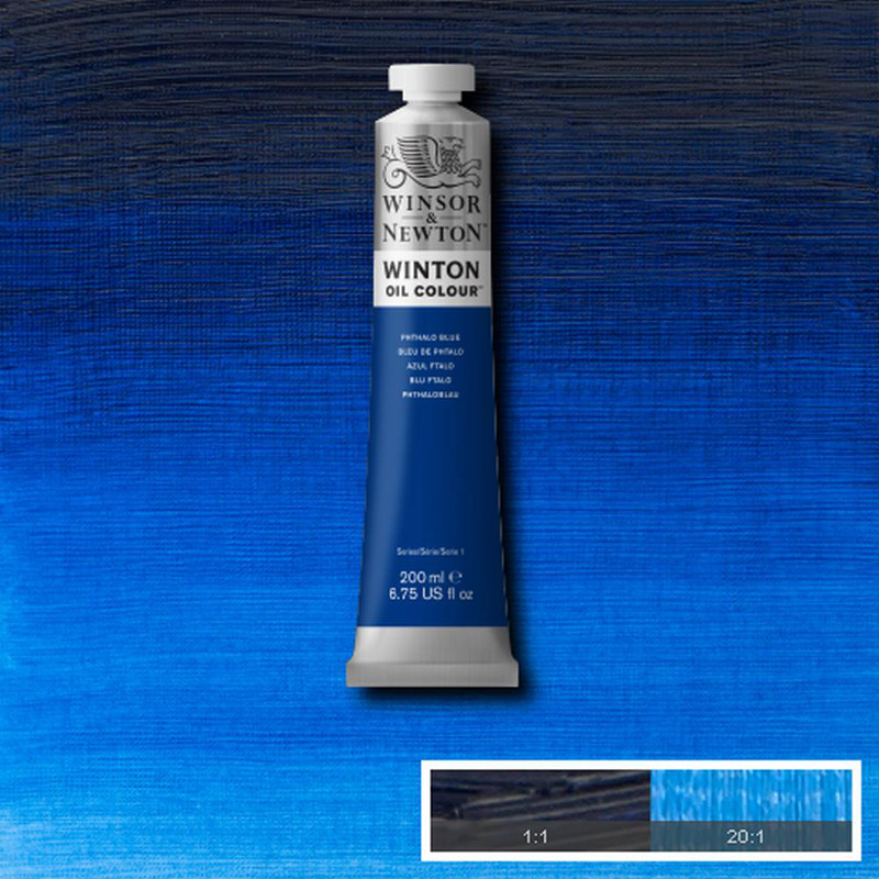 Image of Oljefärg Winton 200ml  Phthalo blue  516 * 1437516 094376910193
