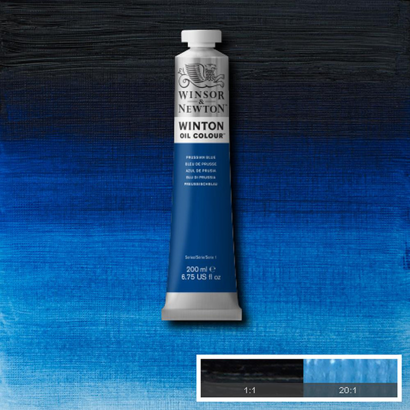 Image of Oljefärg Winton 200ml  Prussian blue  538 1437538 094376910216