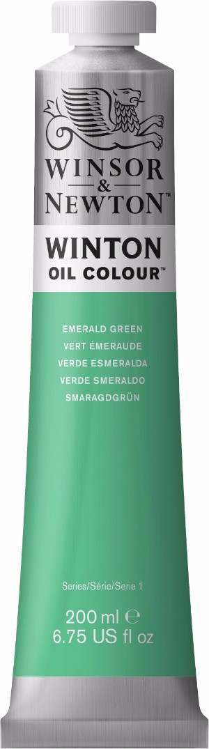 Image of Oljefärg Winton 200ml  Emerald green  241 1437241 094376910254