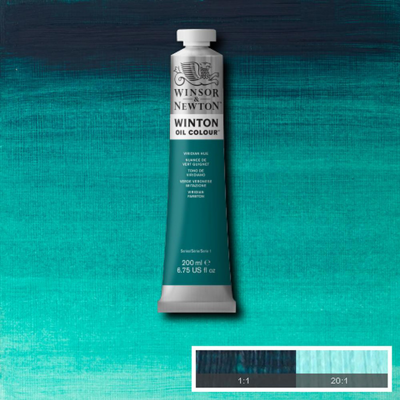 Image of Oljefärg Winton 200ml  Viridian hue  696 * 1437696 094376910346