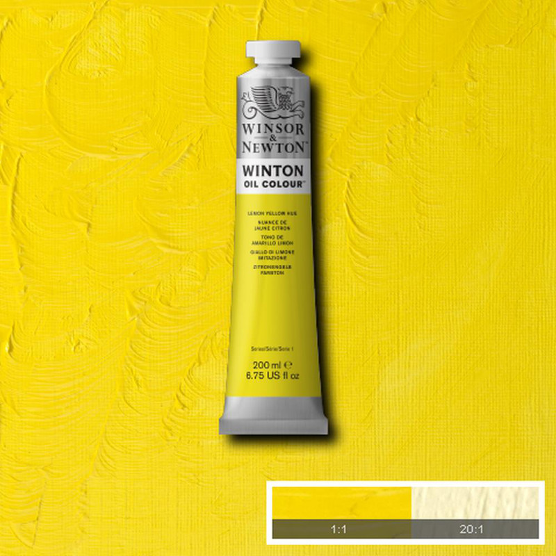 Image of Oljefärg Winton 200ml  Lemon yellow hue  346 1437346 094376910377