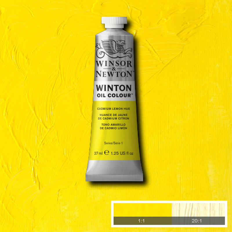 Image of Oljefärg Winton 37ml  Cadmium lemon hue  087 (3F) * 1414087 094376910407