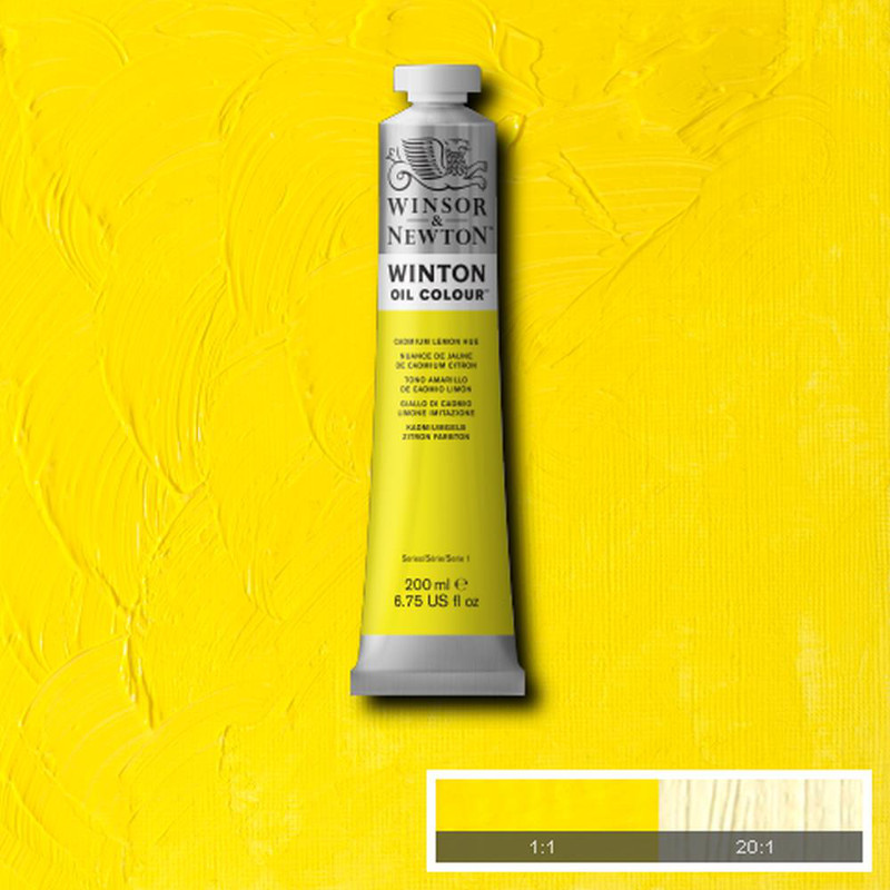 Image of Oljefärg Winton 200ml  Cadmium lemon hue  087 * 1437087 094376910414