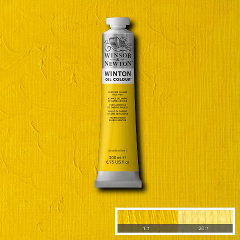 Image of Oljefärg Winton 200ml  Cadmium yellow pale hue  119 1437119 094376910438