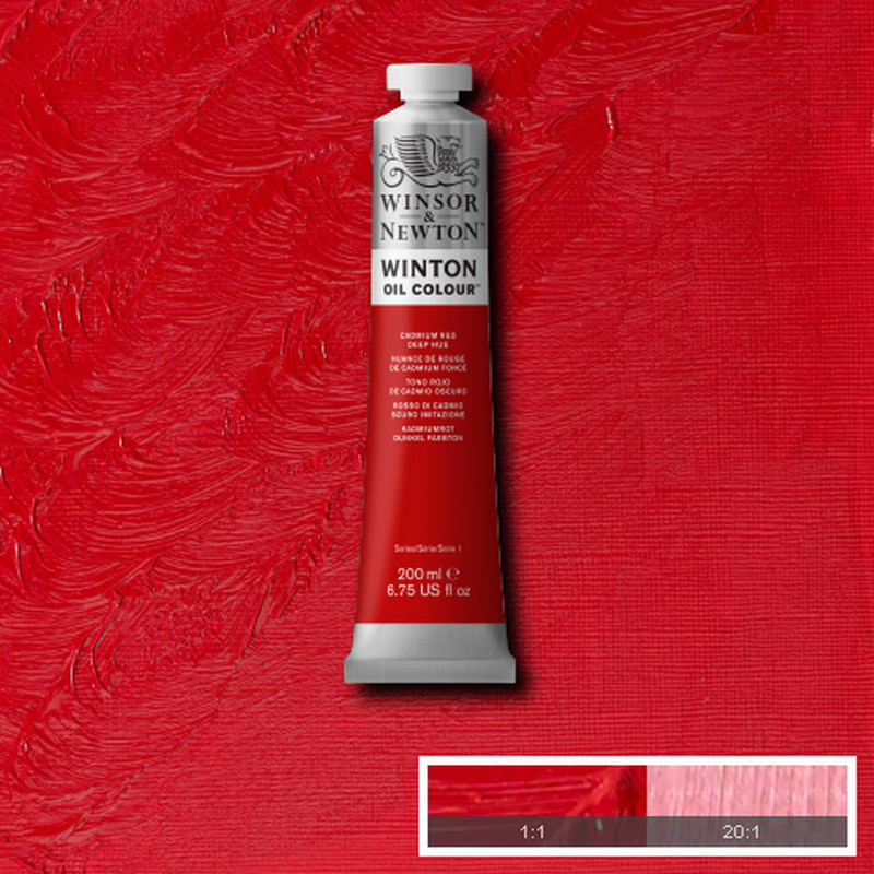 Image of Oljefärg Winton 200ml  Cadmium red deep hue  098 1437098 094376910667
