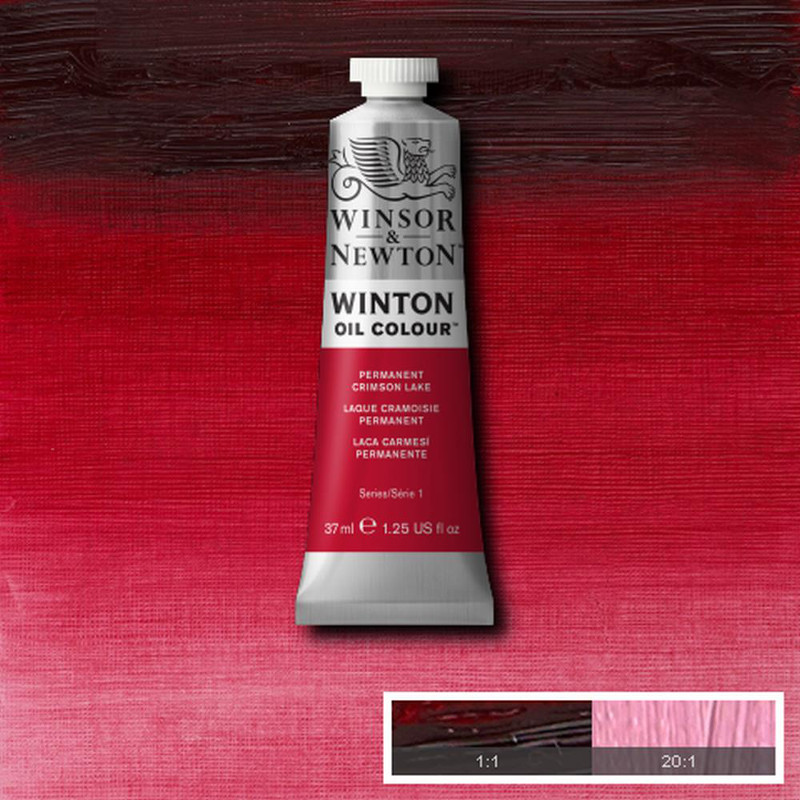 Image of Oljefärg Winton 37ml  Permanent crimson lake  478 (3F) 1414478 094376910735