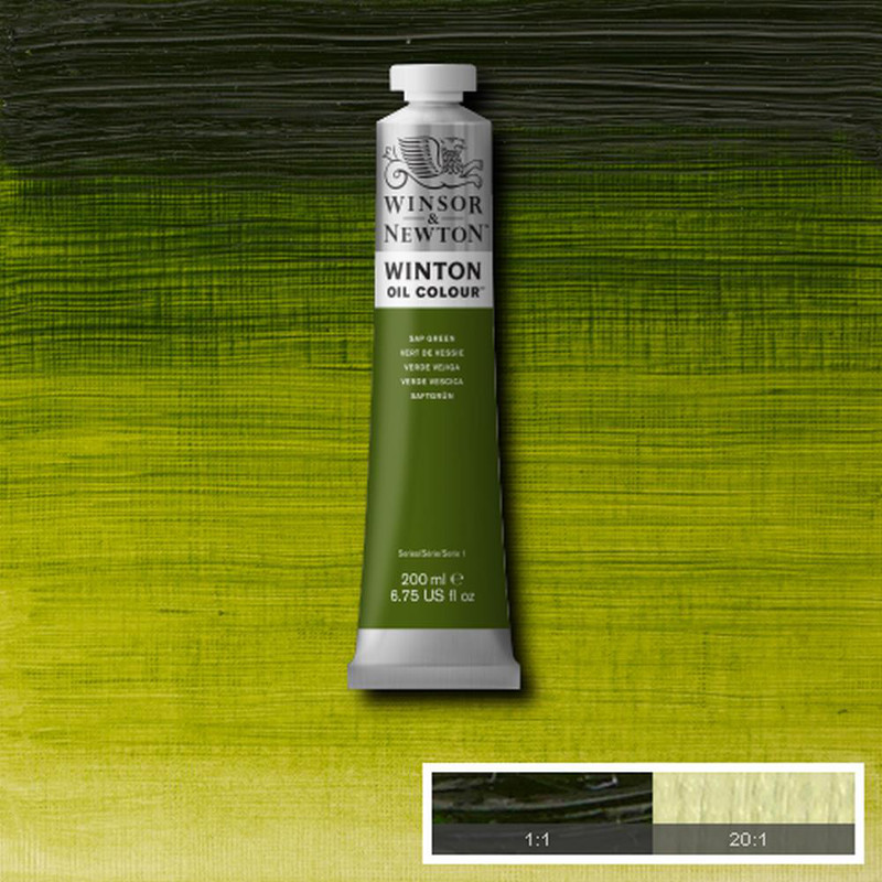 Image of Oljefärg Winton 200ml  Sap green  599 1437599 094376910797
