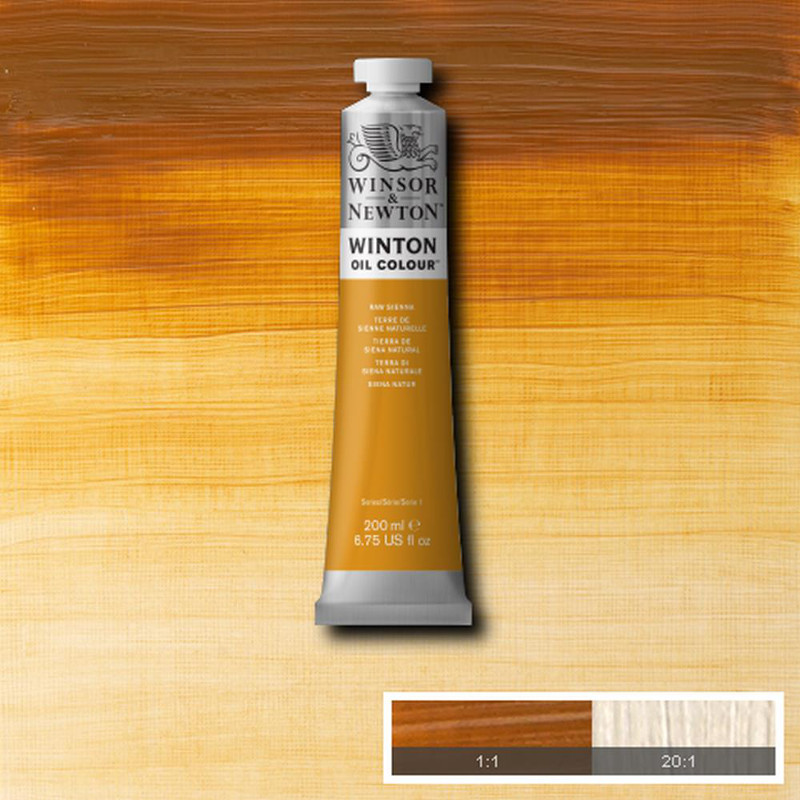 Image of Oljefärg Winton 200ml  Raw sienna  552 1437552 884955097021