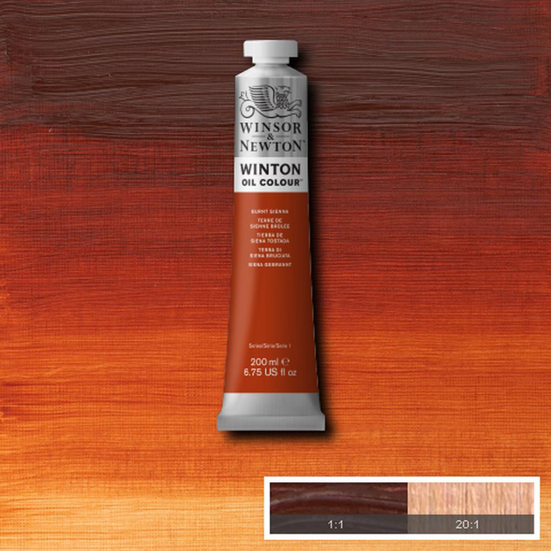 Image of Oljefärg Winton 200ml  Burnt sienna  074 * 1437074 094376910933