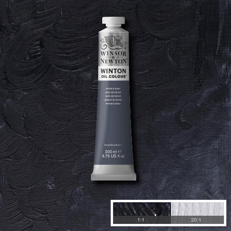 Image of Oljefärg Winton 200ml  Payne’s gray  465 1437465 094376911022