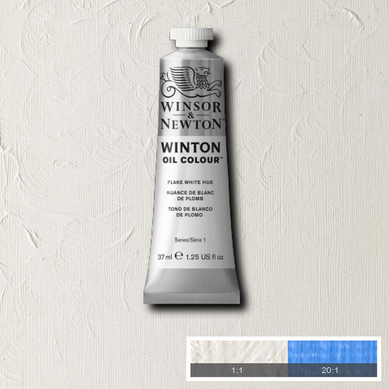 Image of Oljefärg Winton 37ml  Flake white hue  242 (3F) 1414242 094376911152