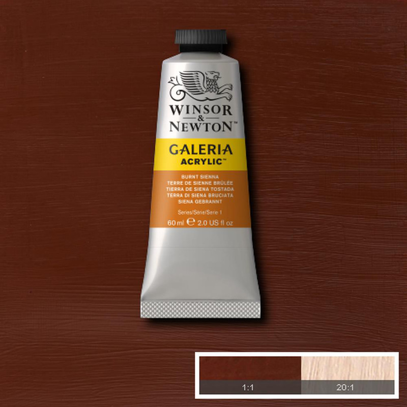 Image of Akrylfärg Galeria 60ml  Burnt sienna 074 (3F) * 2120074 094376913873