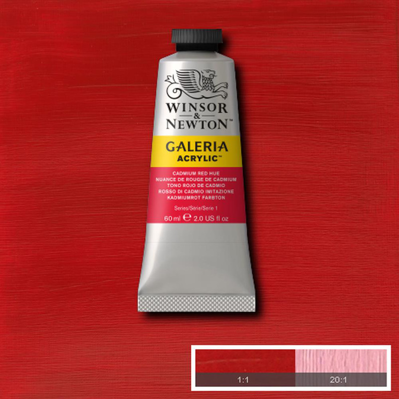Image of Akrylfärg Galeria 60ml  Cadmium red hue  095 (3F) 2120095 094376913903