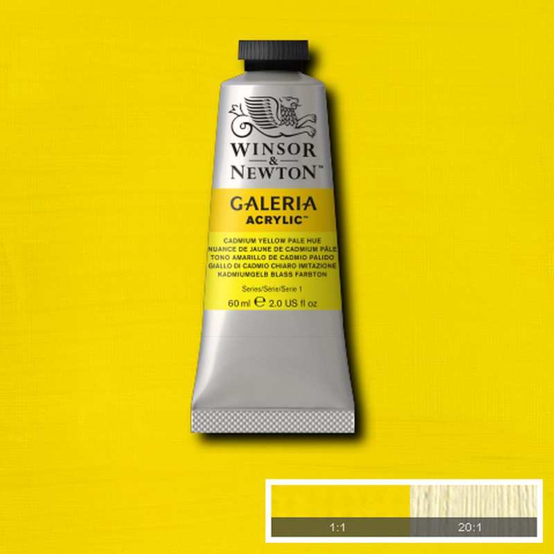 Image of Akrylfärg Galeria 60ml  Cadmium yellow pale hue 114 (3F) 2120114 094376913910