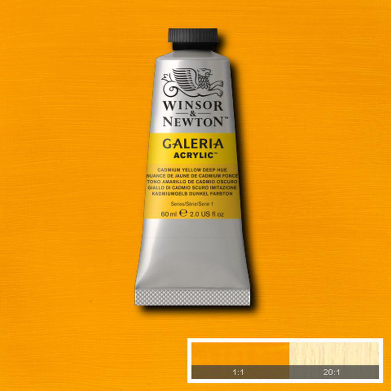 Image of Akrylfärg Galeria 60ml  Cadmium yellow deep hue 115 (3F) * 2120115 094376913927