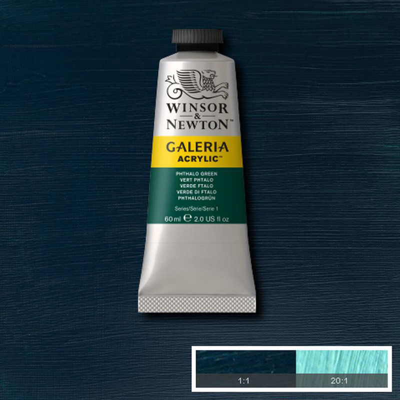 Image of Akrylfärg Galeria 60ml  Phthalo green 522 (3F) 2120522 094376914030