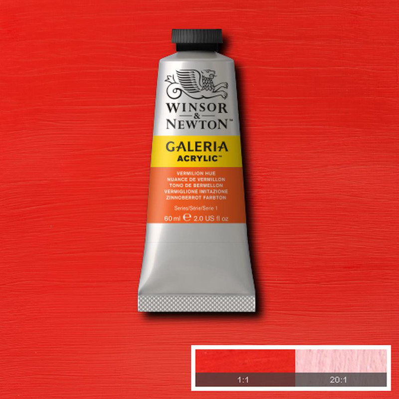 Image of Akrylfärg Galeria 60ml  Vermilion hue 682 (3F) * 2120682 094376914085