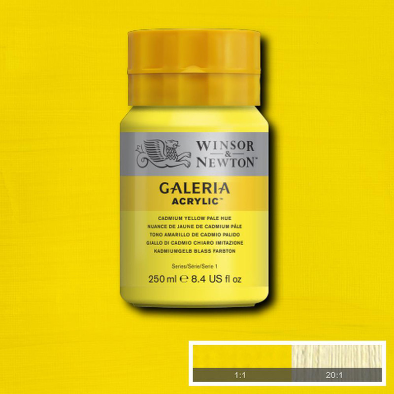Image of Akrylfärg Galeria 250ml  Cadmium yellow pale hue 114 2137114 094376914184