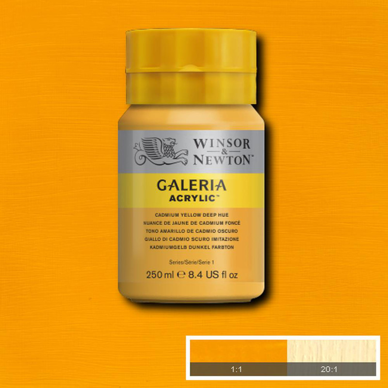 Image of Akrylfärg Galeria 250ml  Cadmium yellow deep hue 115 * 2137115 094376914191