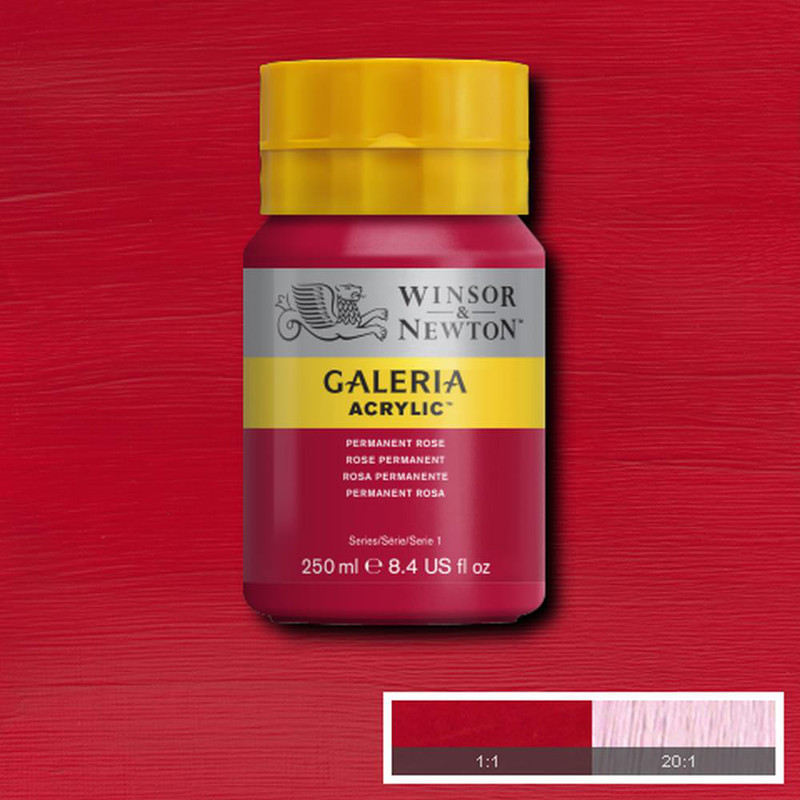 Image of Akrylfärg Galeria 250ml  Permanent rose 502 * 2137502 884955101308