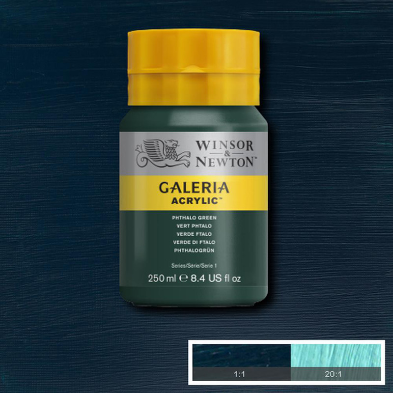 Image of Akrylfärg Galeria 250ml  Phthalo green   522 2137522 884955101322