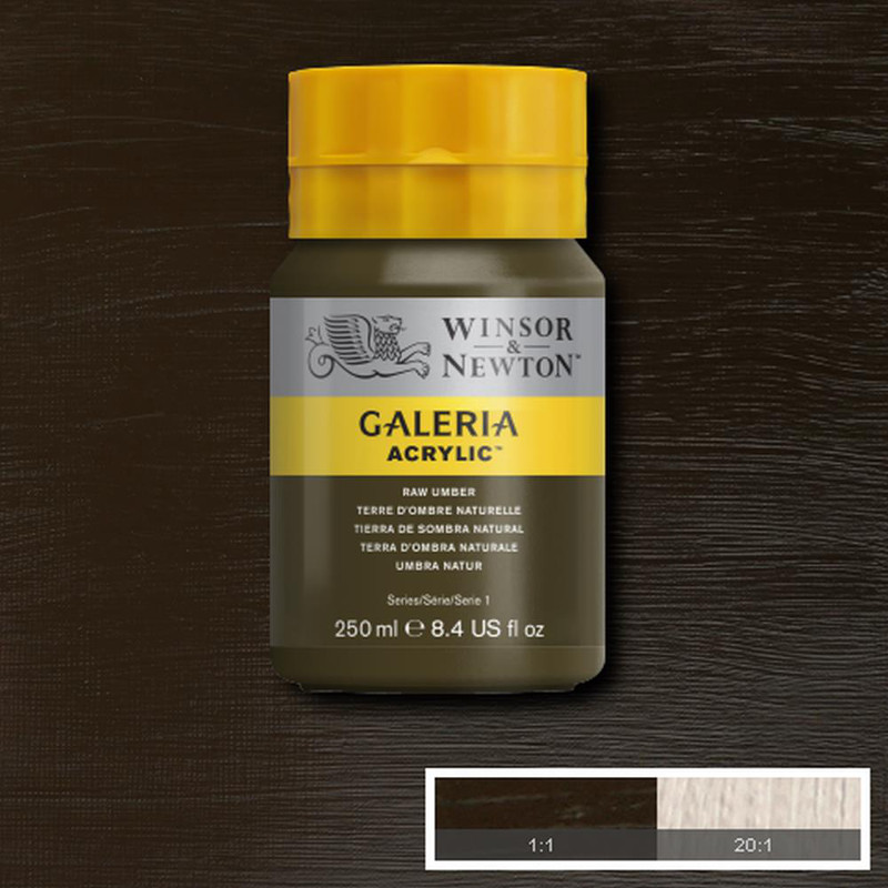 Image of Akrylfärg Galeria 250ml  Raw umber 554 * 2137554 094376914320