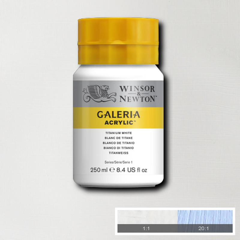 Image of Akrylfärg Galeria 250ml  Titanium white 644 * 2137644 884955101469