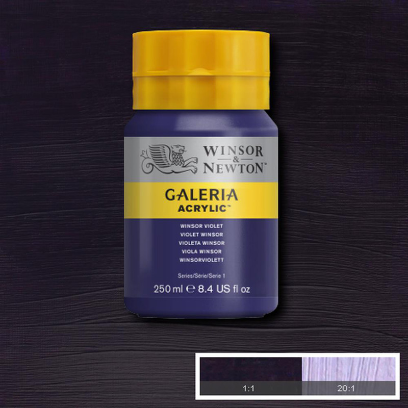 Image of Akrylfärg Galeria 250ml  Winsor violet 728 2137728 094376914375