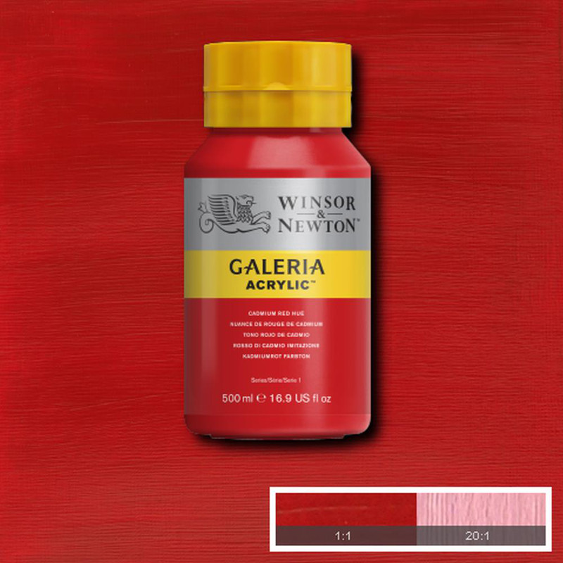 Image of Akrylfärg Galeria 500ml  Cadmium red hue  095 2150095 094376914429
