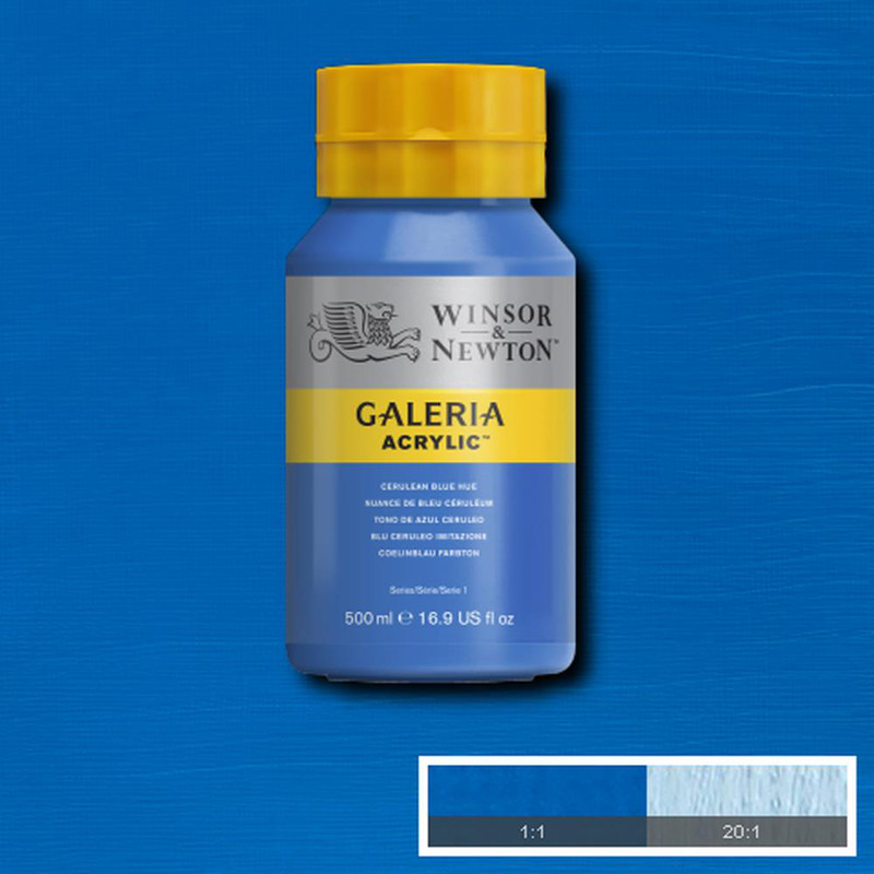 Image of Akrylfärg Galeria 500ml  Cerulean blue hue 138 2150138 094376914467