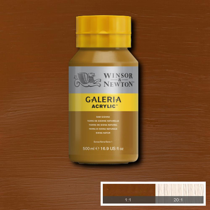 Image of Akrylfärg Galeria 500ml  Raw sienna 552 * 2150552 884955101995