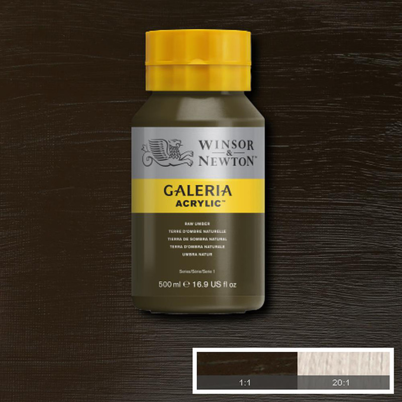 Image of Akrylfärg Galeria 500ml  Raw umber 554 * 2150554 094376914849