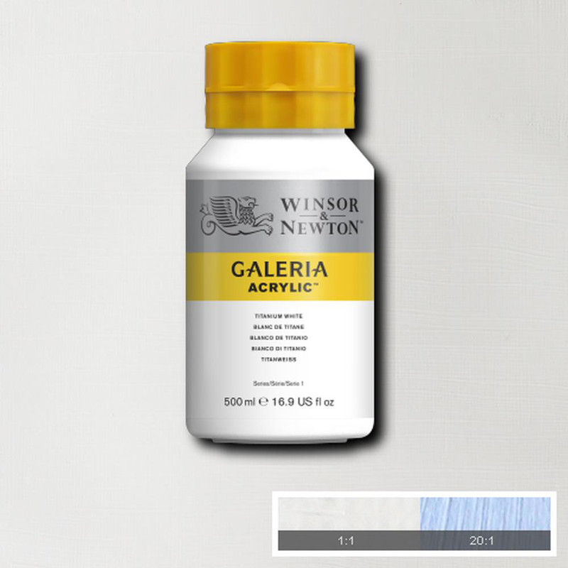Image of Akrylfärg Galeria 500ml  Titanium white 644 * 2150644 884955102053