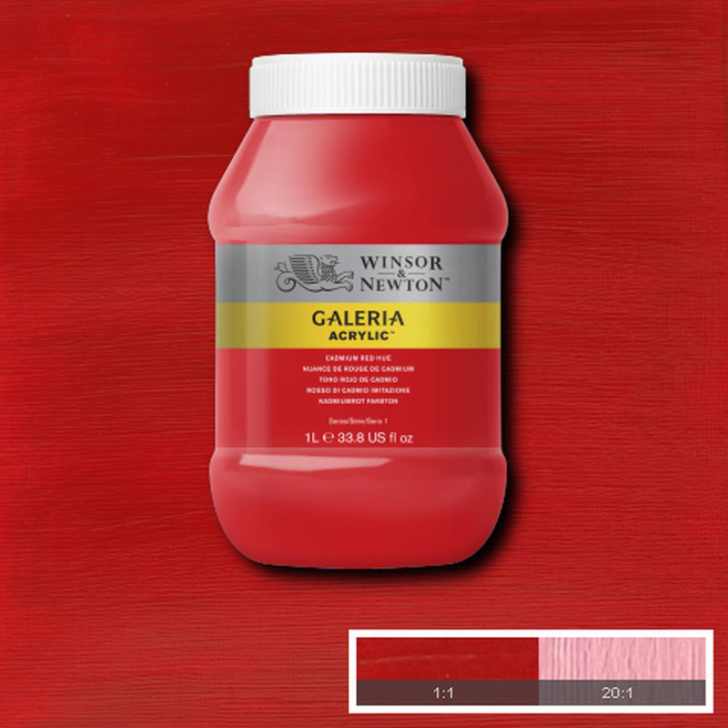 Image of Akrylfärg Galeria 1 liter  Cadmium red hue 095 2154095 094376914924