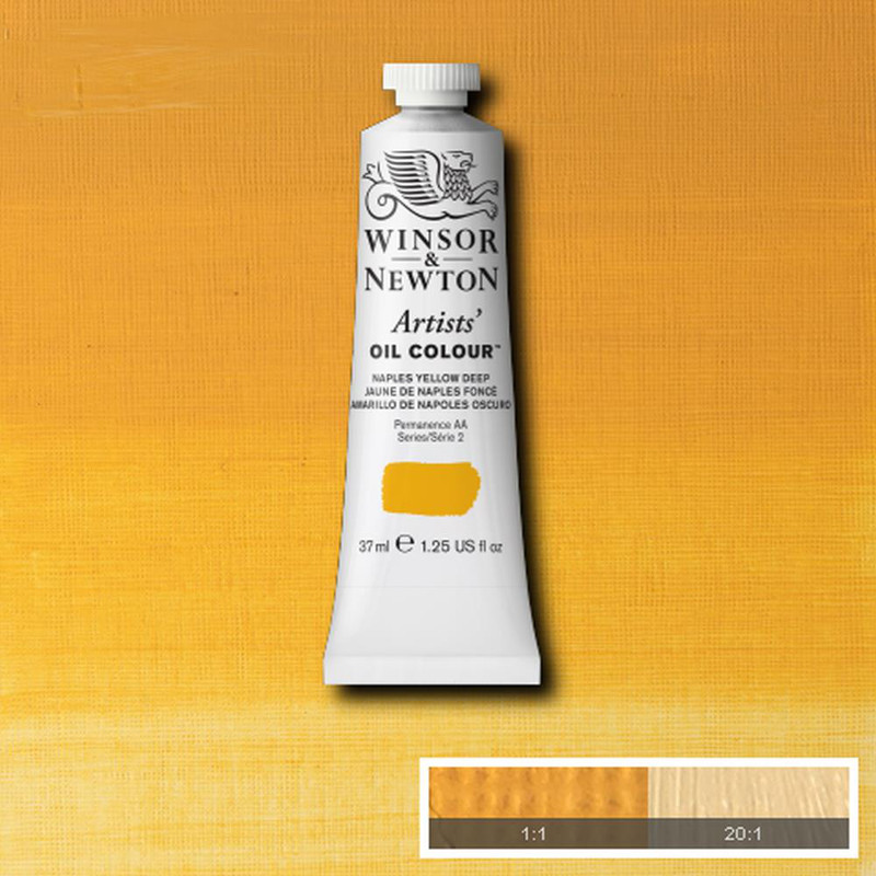 Image of Oljefärg Winsor & Newton Artist 37ml  Naples yellow deep   425 (3F) S2 1214425 094376940312