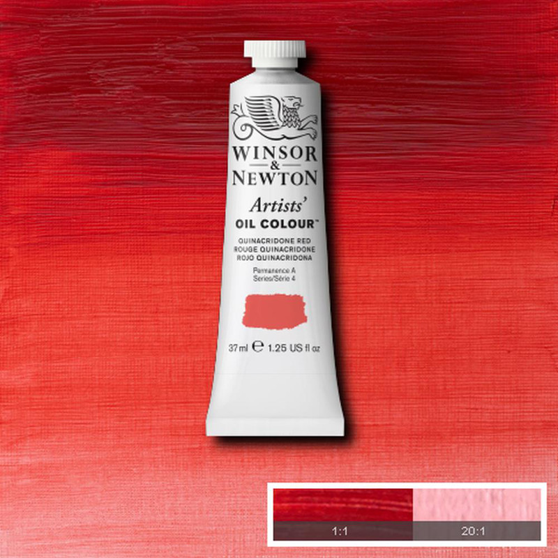 Image of Oljefärg Winsor & Newton Artist 37ml  Quinacridone red - Ny  548 (3F) S4 1214548 094376940367