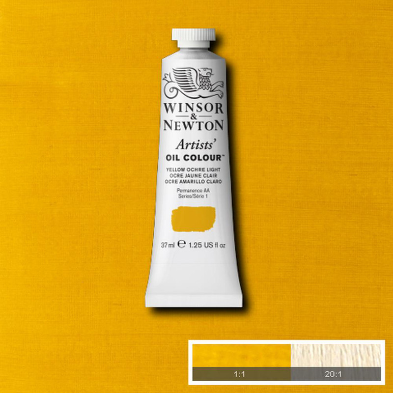 Image of Oljefärg Winsor & Newton Artist 37ml  Yellow ochre light  745 (3F) S1 1214745 094376940411
