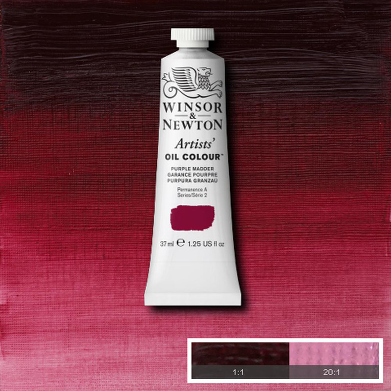 Image of Oljefärg Winsor & Newton Artist 37ml  Purple madder   543 (3F) S2 1214543 094376940848