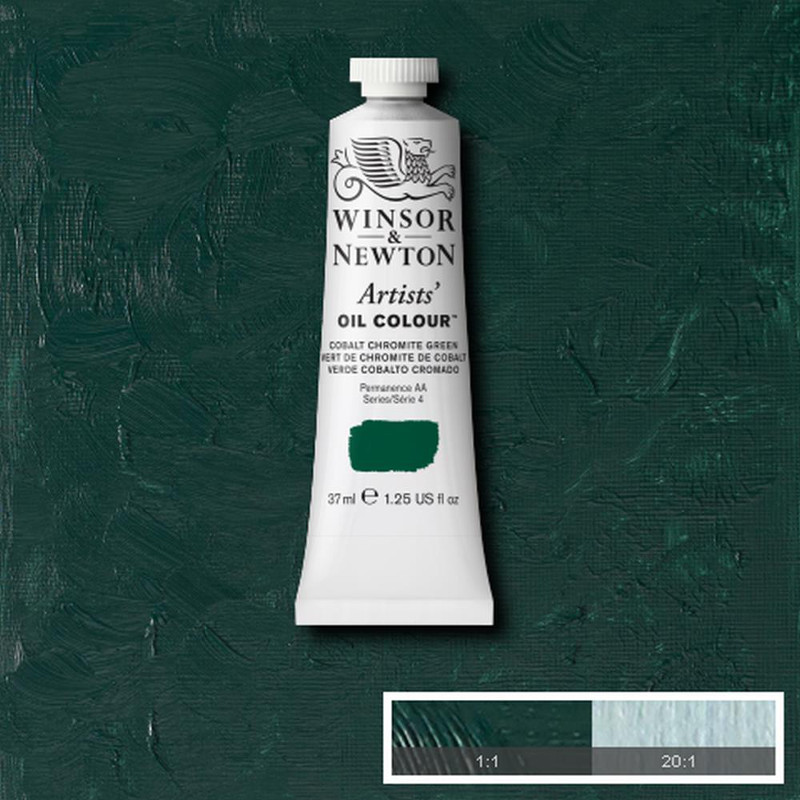 Image of Oljefärg Winsor & Newton Artist 37ml  Cobalt chromite green   183 (3F) S4 1214183 094376941043