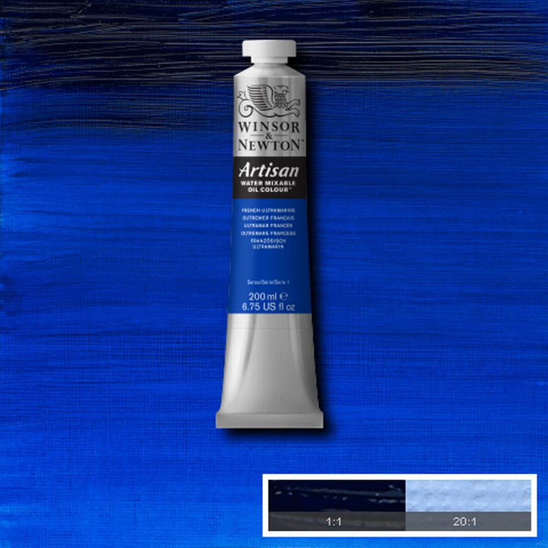 Image of Oljefärg (vattenlöslig) Artisan 200ml  French Ultramarine 263 * S1 1537263 094376949797