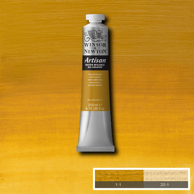 Image of Oljefärg (vattenlöslig) Artisan 200ml  Yellow Ochre 744 * S1 1537744 094376949858